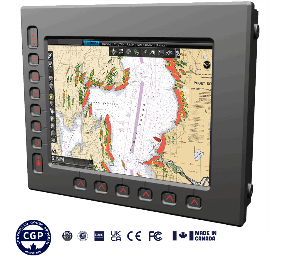 MarineNav's Mil-Spec DU Series marine computer