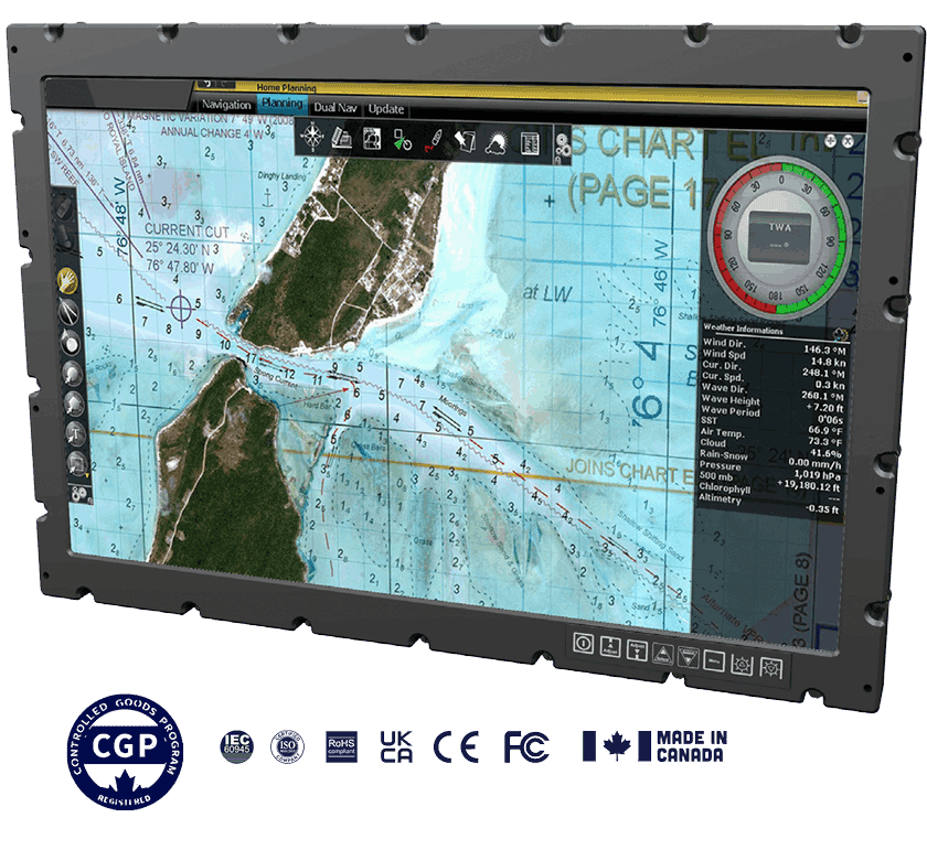 MarineNav's Mil-Spec 24 marine computer