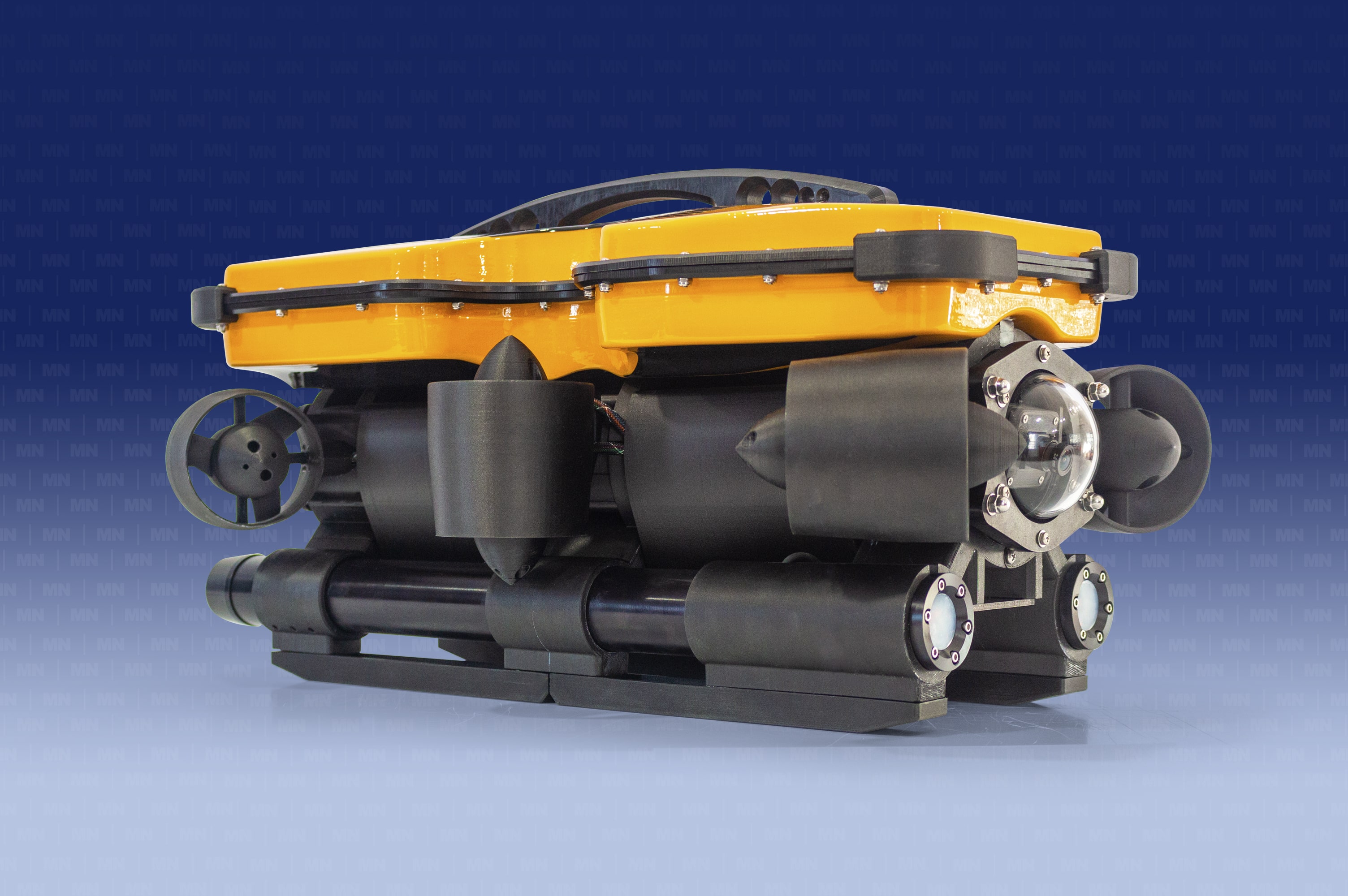Weighing only 10.8 kg, this compact ROV can fit in a 12-inch diameter pipe, making it ideal for confined entry areas, and pipe and tank inspections, as well as general use