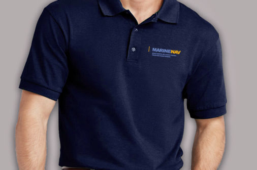 Looking good in MarineNav apparel. We offer a selection of Polos and T-Shirts.